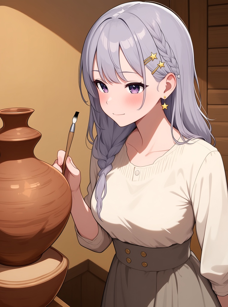 【AI生成/オリジナルキャラ】星詠ルナ 衣装違いイラスト集 Vol.11 - 考古学者・ホテルコンシェルジュ・バーテンダーなど10種の衣装50枚