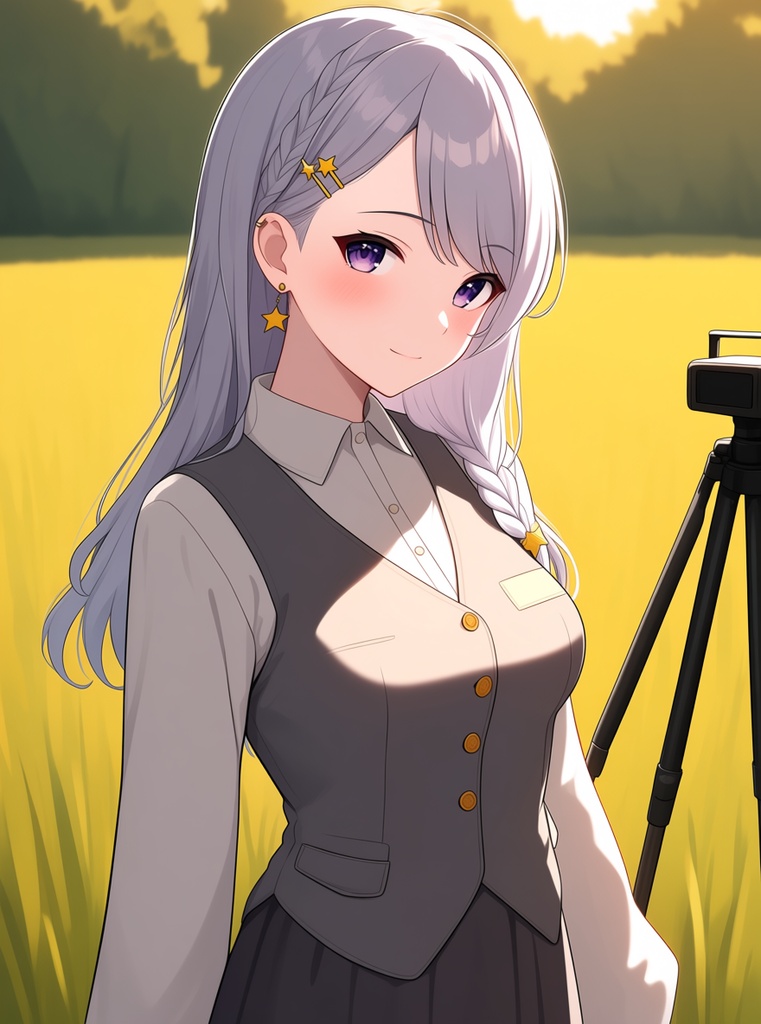 【AI生成/オリジナルキャラ】星詠ルナ 衣装違いイラスト集 Vol.12 - 寿司職人・折り紙作家・酒蔵の杜氏など10種の衣装50枚