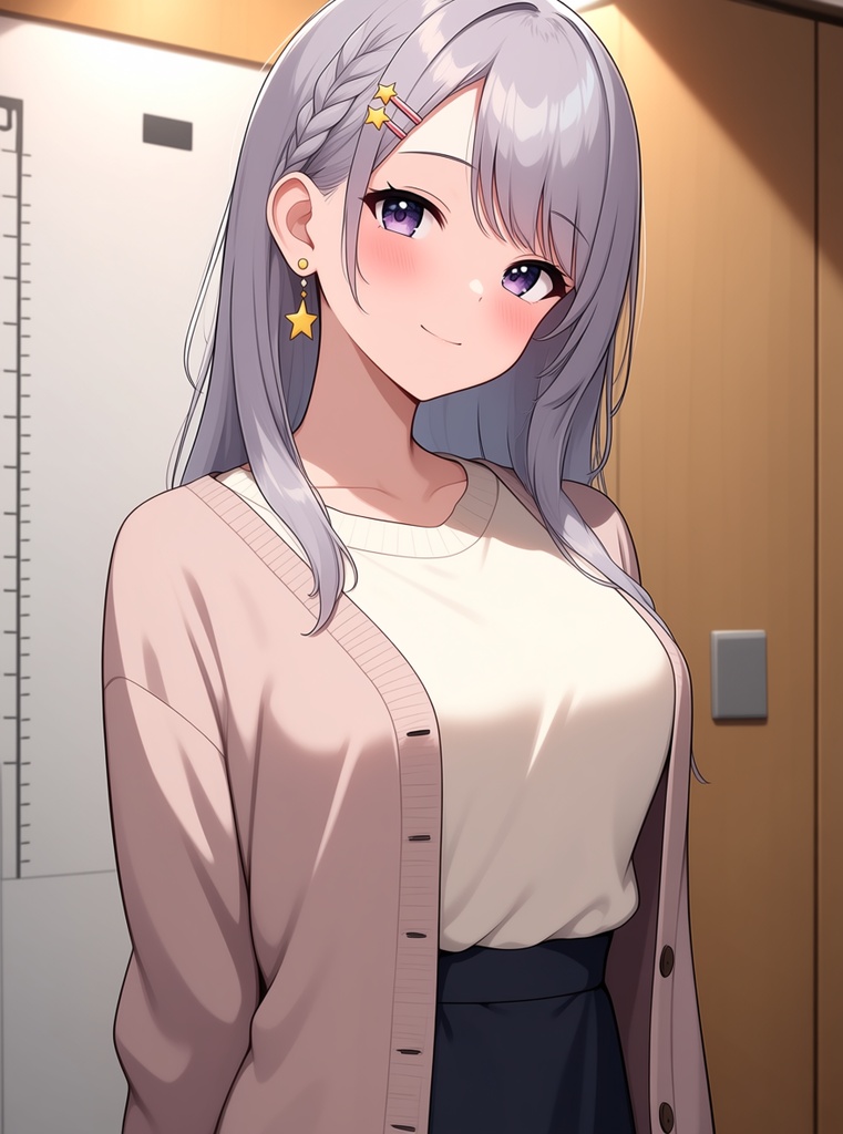 【AI生成/オリジナルキャラ】星詠ルナ 衣装違いイラスト集 Vol.12 - 寿司職人・折り紙作家・酒蔵の杜氏など10種の衣装50枚