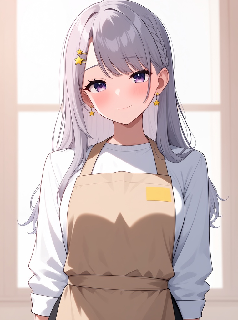 【AI生成/オリジナルキャラ】星詠ルナ 衣装違いイラスト集 Vol.12 - 寿司職人・折り紙作家・酒蔵の杜氏など10種の衣装50枚