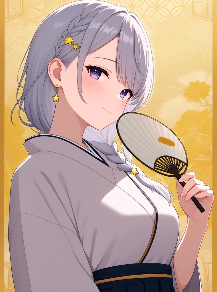 【AI生成/オリジナルキャラ】星詠ルナ 衣装違いイラスト集 Vol.13 - 木彫り職人・切り絵作家・りんご狩り農家など10種の衣装50枚