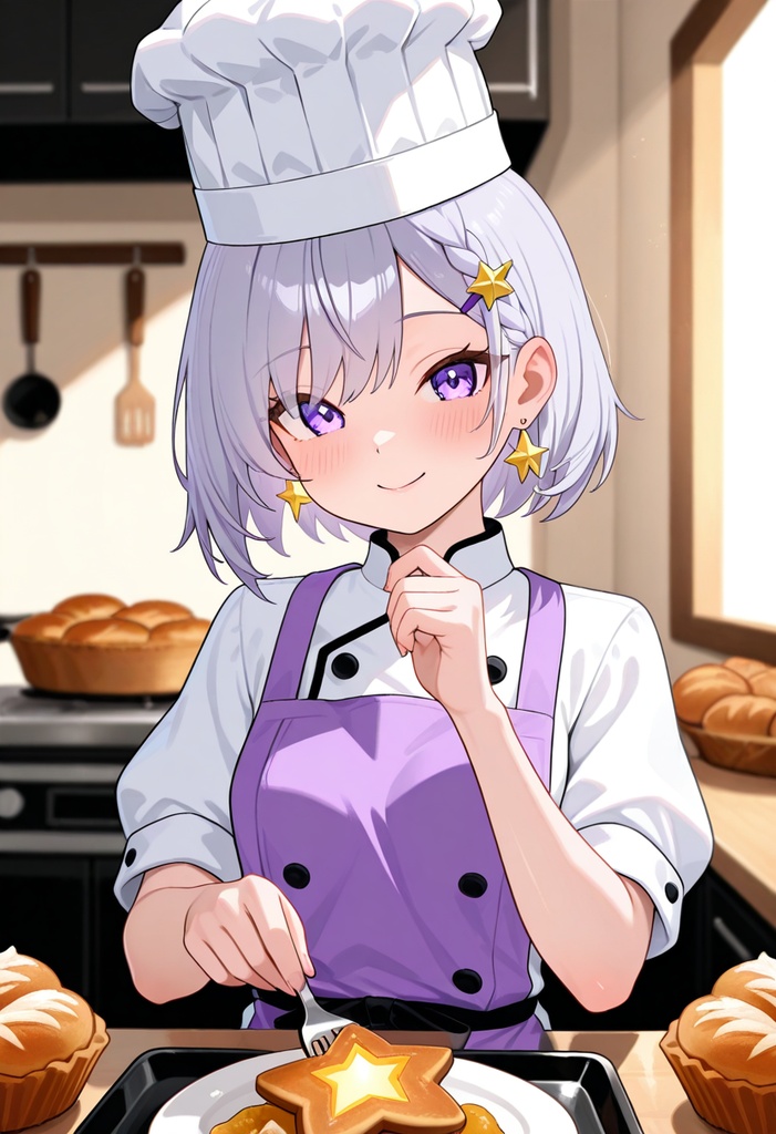 【AI生成/オリジナルキャラ】星詠ステラ 衣装違いイラスト集 Vol.1 - プラネタリウムスタッフ・アイドル・天文台職員など10種の衣装50枚