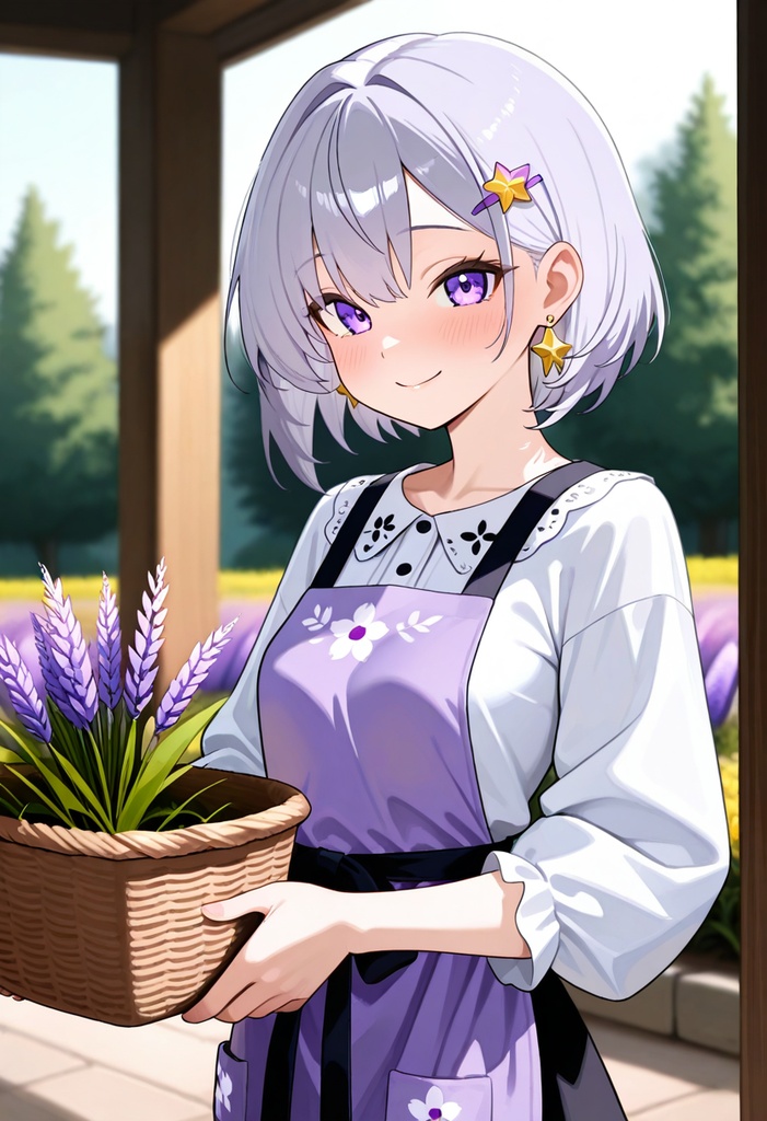 【AI生成/オリジナルキャラ】星詠ステラ 衣装違いイラスト集 Vol.2 - クリスマス・パティシエ・バレエダンサーなど10種の衣装50枚(ルナお揃い)