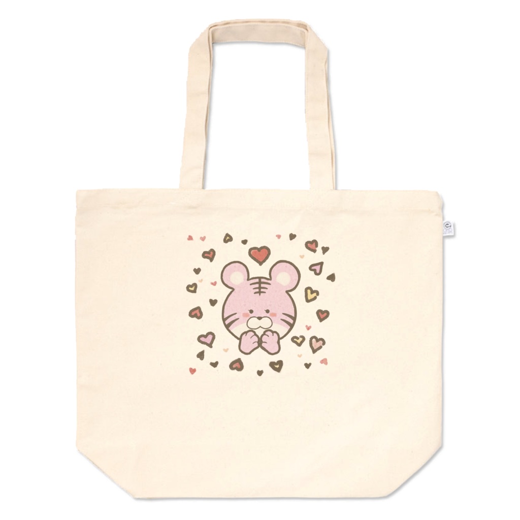 とらトートバッグ - L