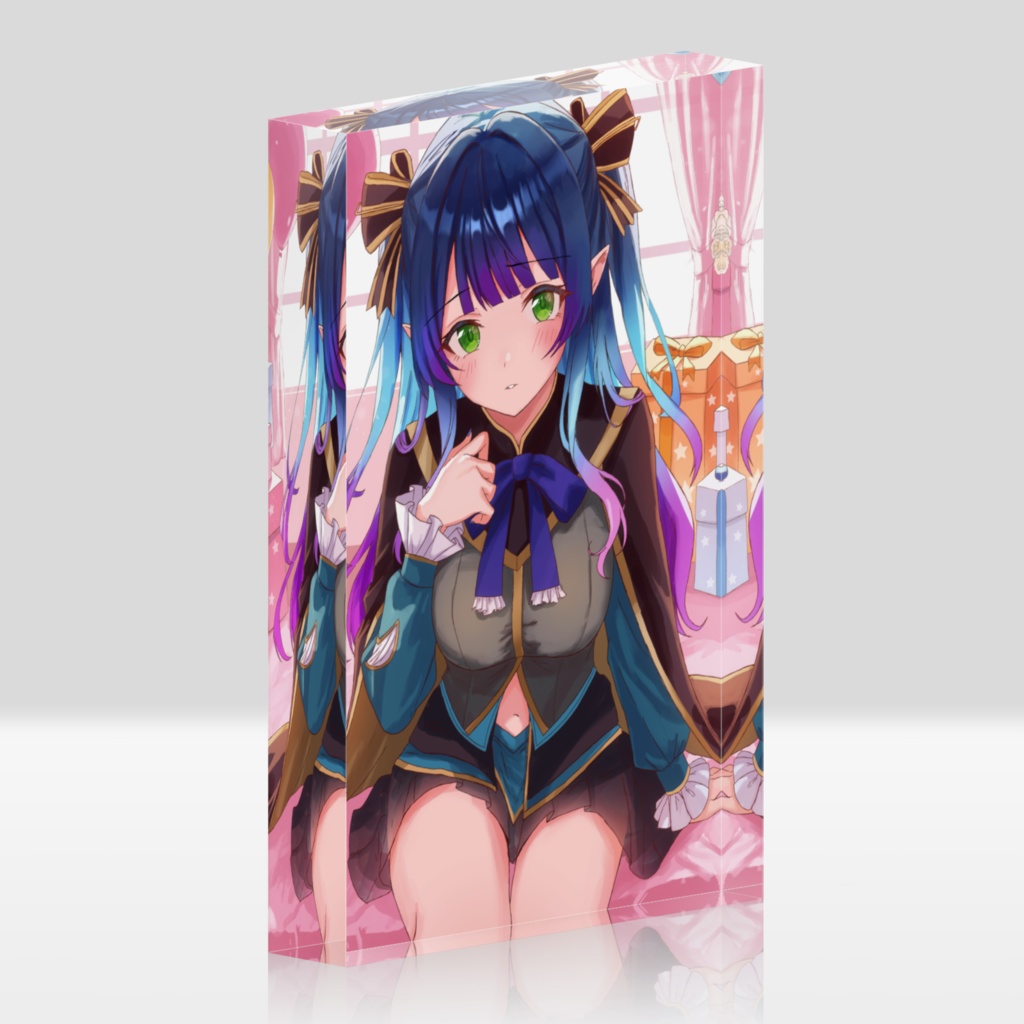 活動1周年記念 アクリルブロック