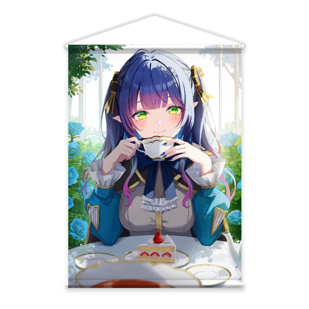 活動2周年記念 タペストリー