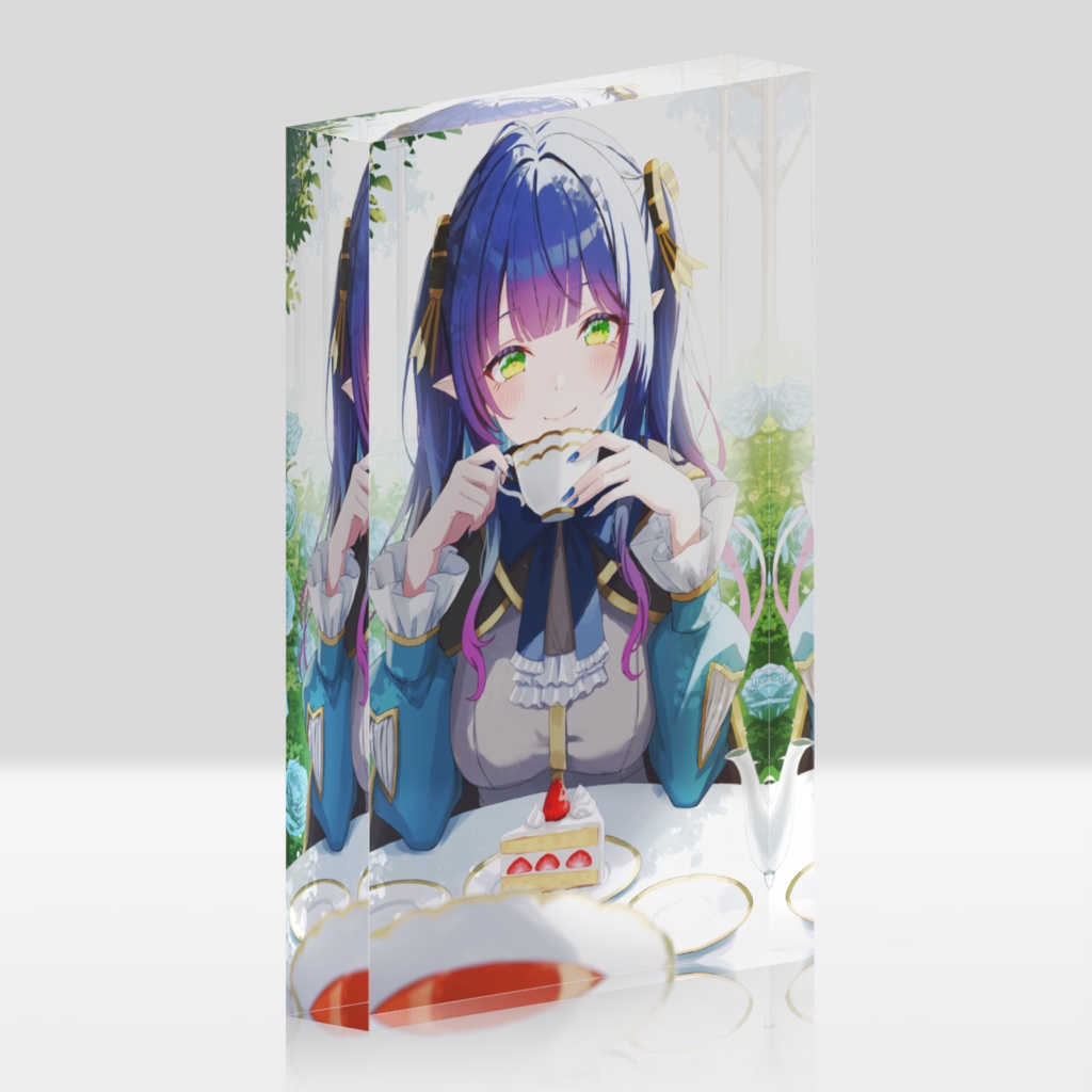 活動2周年記念 アクリルブロック