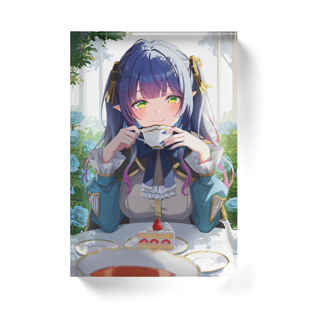 活動2周年記念 アクリルブロック