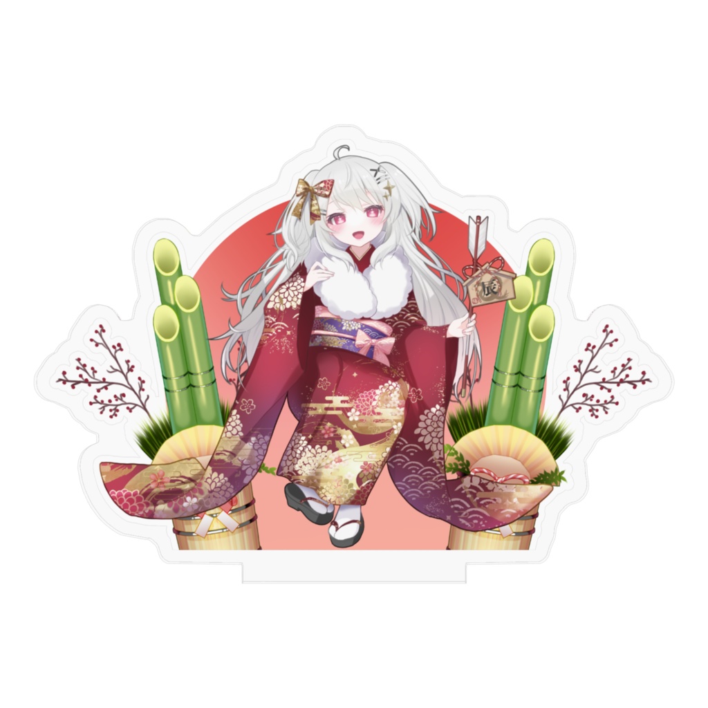 2024年あけおめアクリルフィギュア