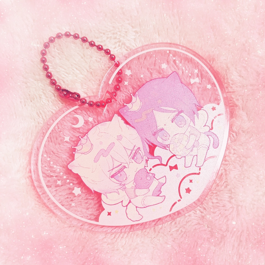 ねこちゃんはち王babysアクリルキーホルダー