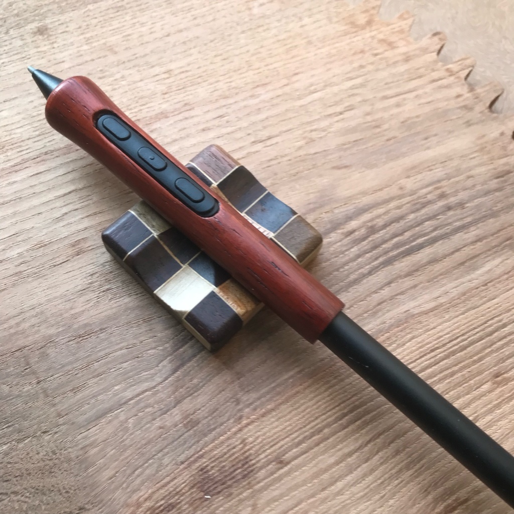 【紅紫檀】 葉車堂 木製グリップ PREMIUM 紅紫檀(べにしたん) 希少樹種シリーズ