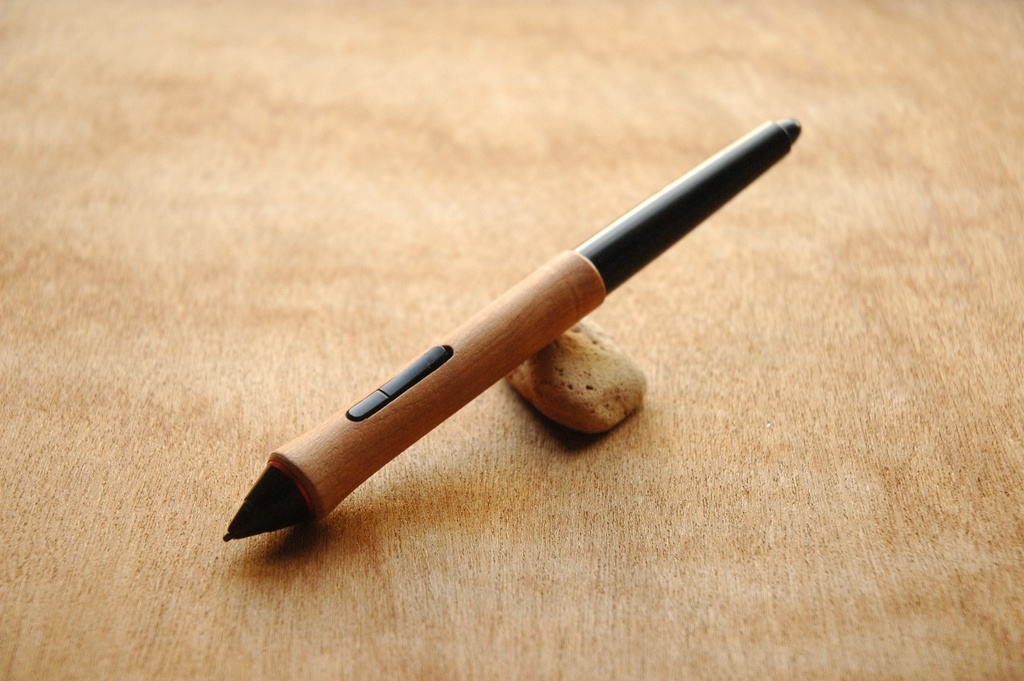 【和材・山桜】葉車堂 木製グリップ 和材シリーズ 山桜(やまざくら)