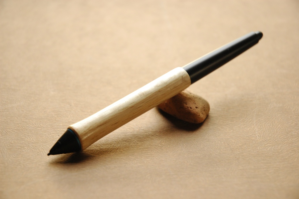 【和材・白樫】葉車堂 木製グリップ 和材シリーズ 白樫(しらかし)