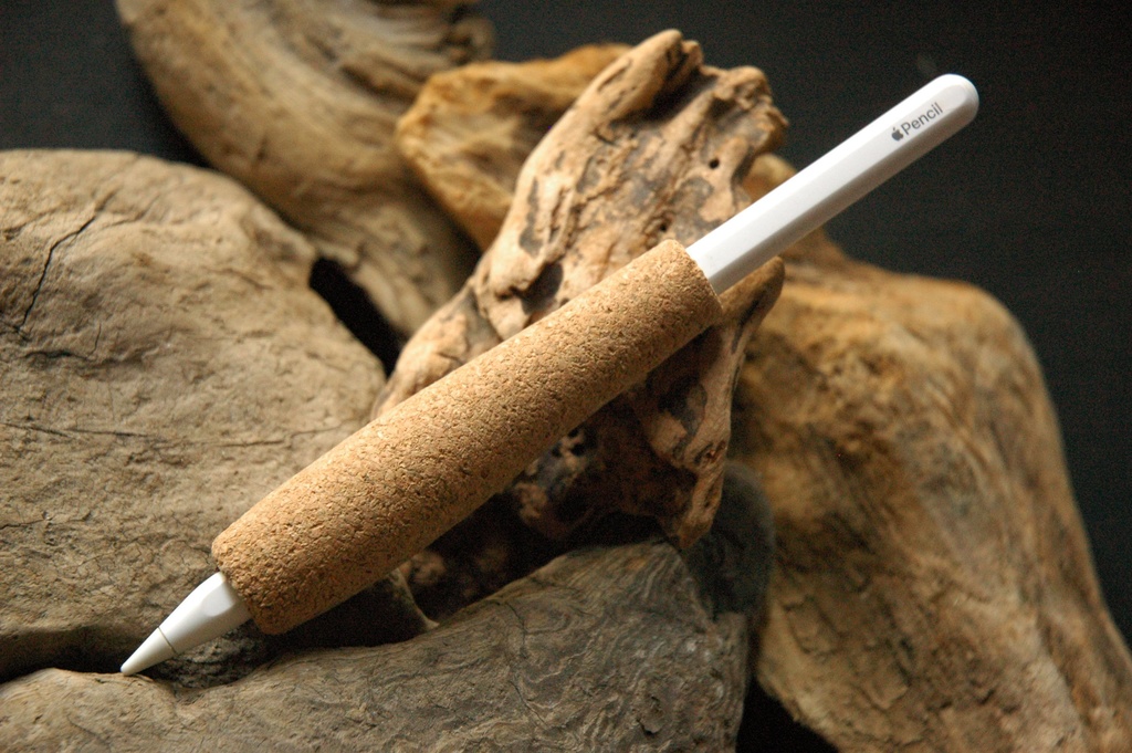 Apple Pencil用 コルクグリップ 《絵仕事グリップ LITE 》 第1世代・第2世代兼用