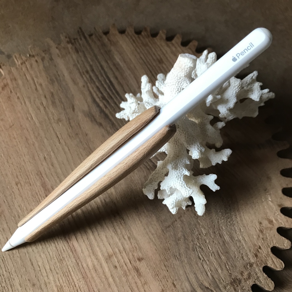 Apple Pencil用 太径《絵仕事グリップ PRO 》充電可能タイプ / タッチ可能タイプ