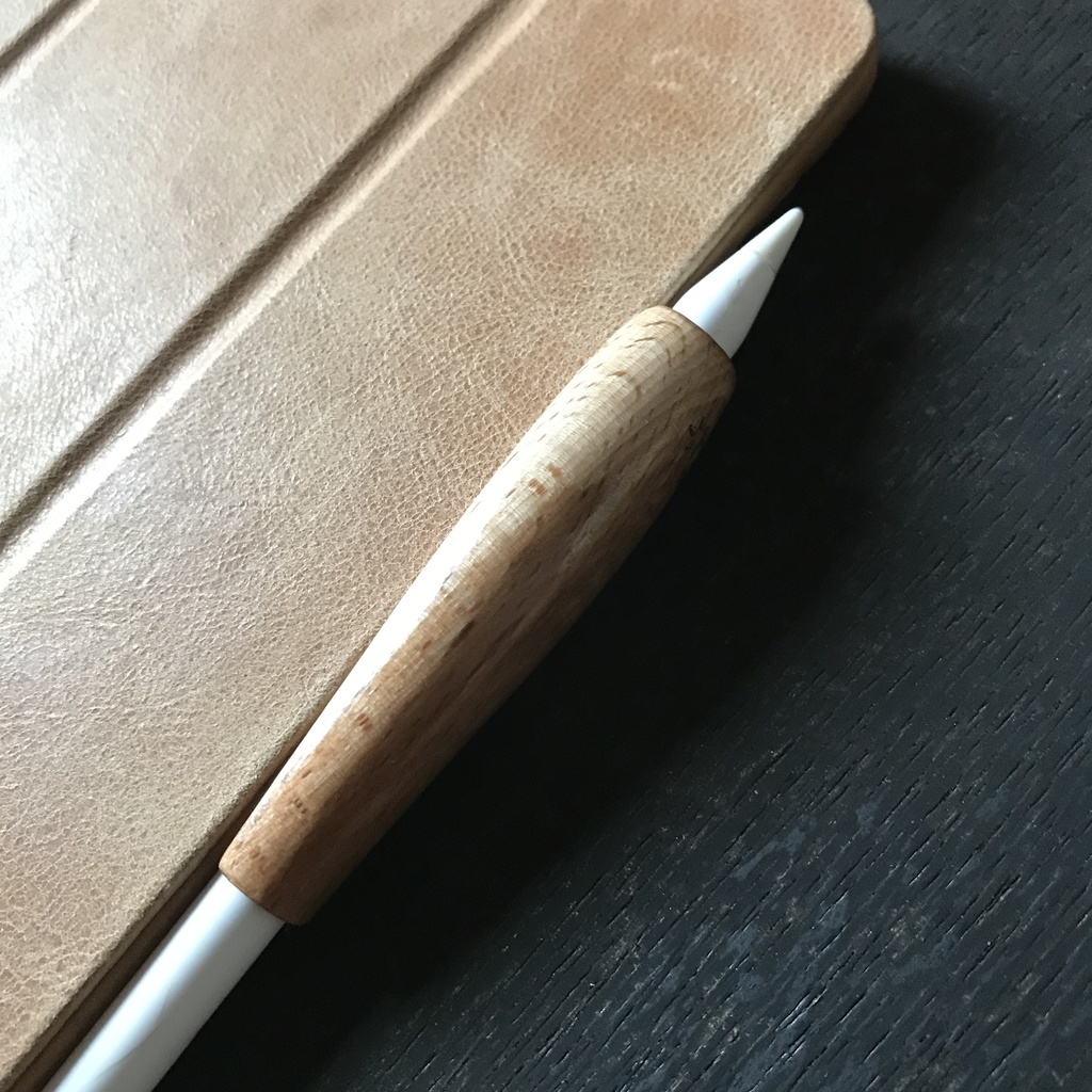 Apple Pencil用 太径《絵仕事グリップ PRO 》充電可能タイプ / タッチ可能タイプ