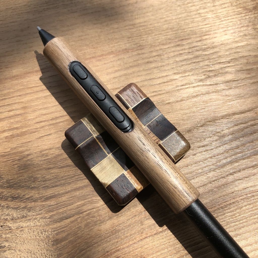 ウォルナット 《葉車堂 木製グリップ PRO 世界の銘木シリーズ》