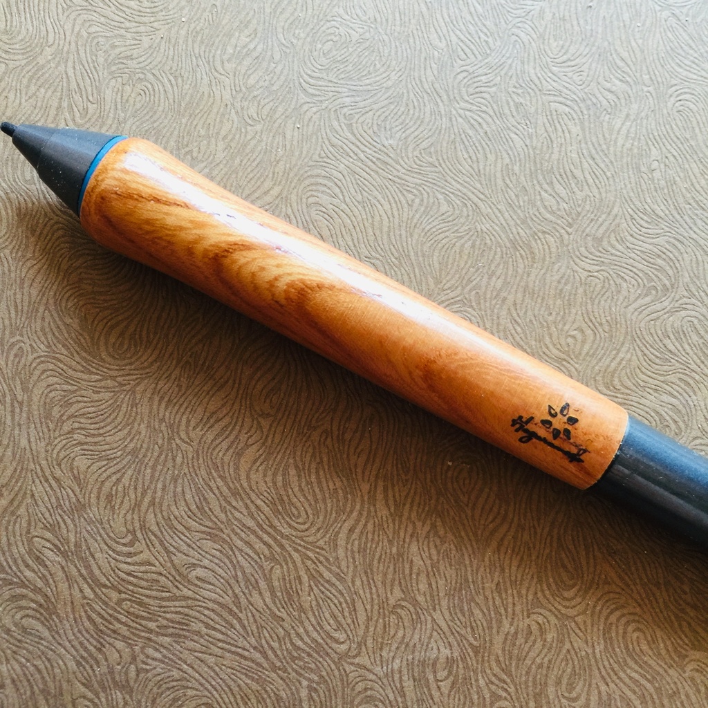 【和材・欅】葉車堂 木製グリップ 和材シリーズ 欅(けやき)