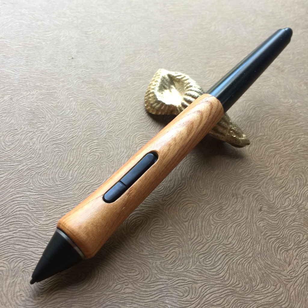 【和材・欅】葉車堂 木製グリップ 和材シリーズ 欅(けやき)