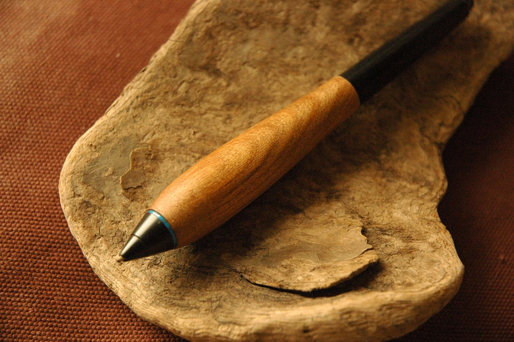 【和材・欅】葉車堂 木製グリップ 和材シリーズ 欅(けやき)