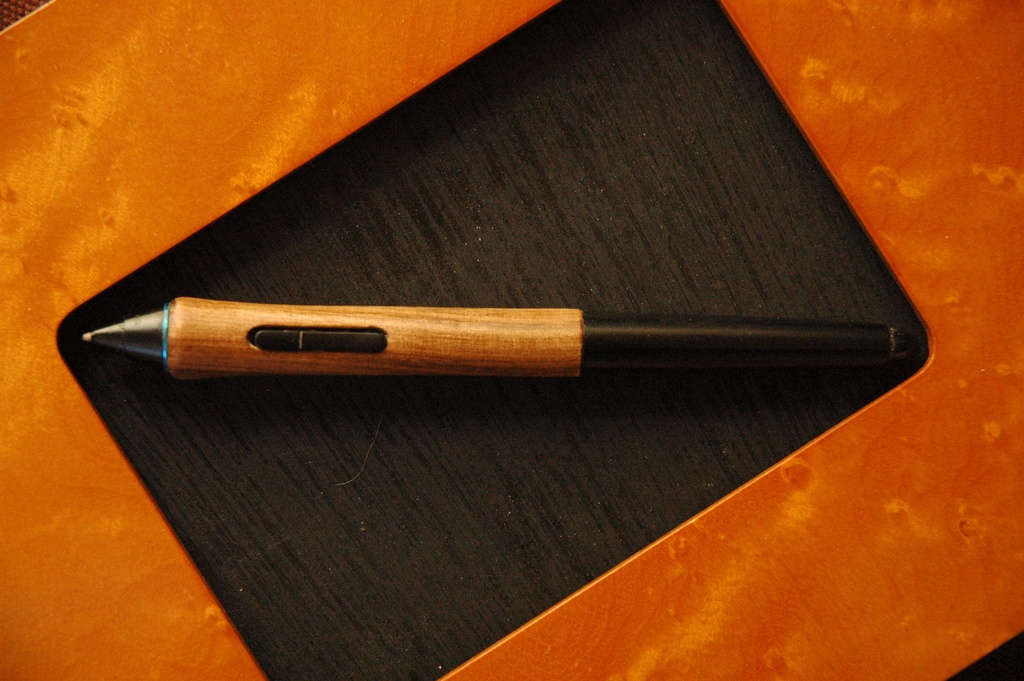 【和材・槐】葉車堂 木製グリップ 和材シリーズ 槐(えんじゅ)