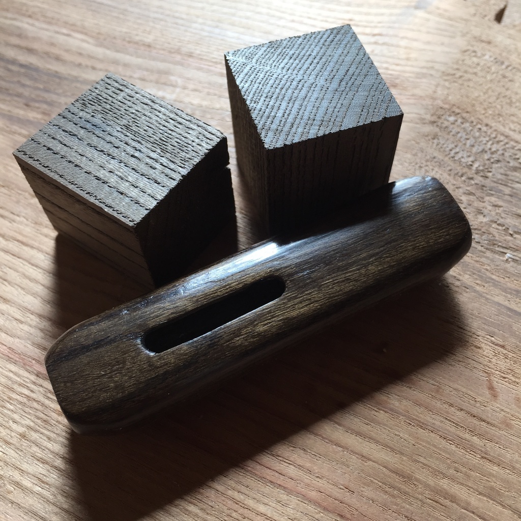 【和材・神代欅】葉車堂 木製グリップ 和材シリーズ 神代欅(じんだいけやき)