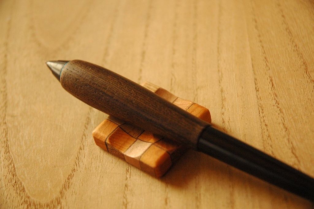 【和材・神代欅】葉車堂 木製グリップ 和材シリーズ 神代欅(じんだいけやき)