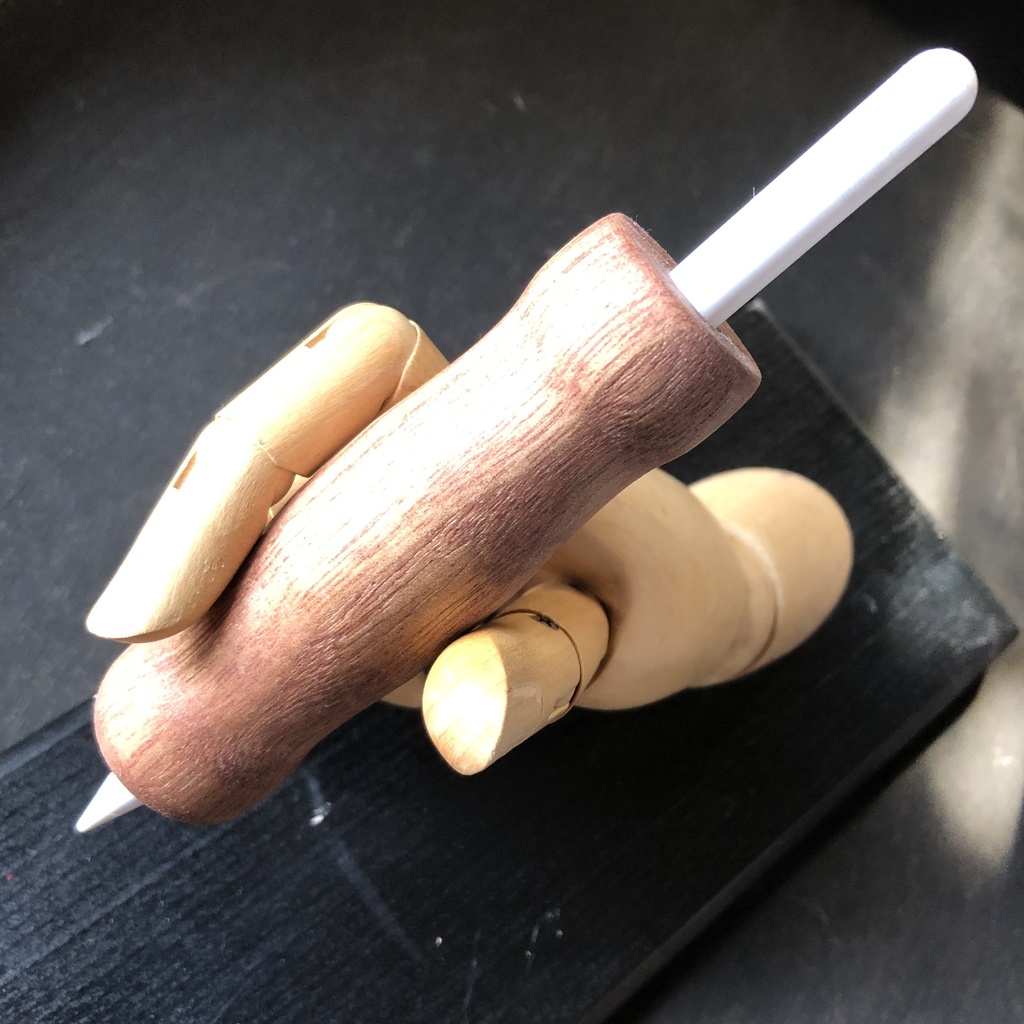 Apple Pencil用 超極太《絵仕事グリップPRO》