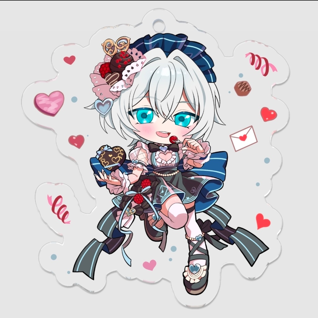 バレンタイン限定アクキー