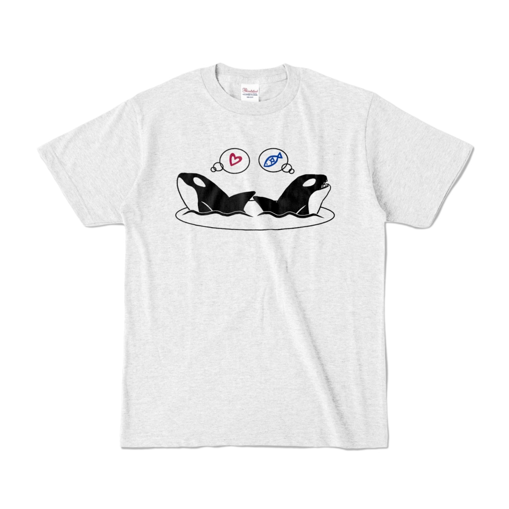 シャチのおねだりTシャツ
