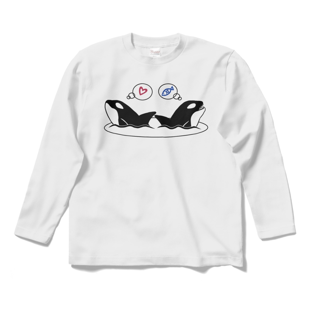 シャチのおねだりロンT