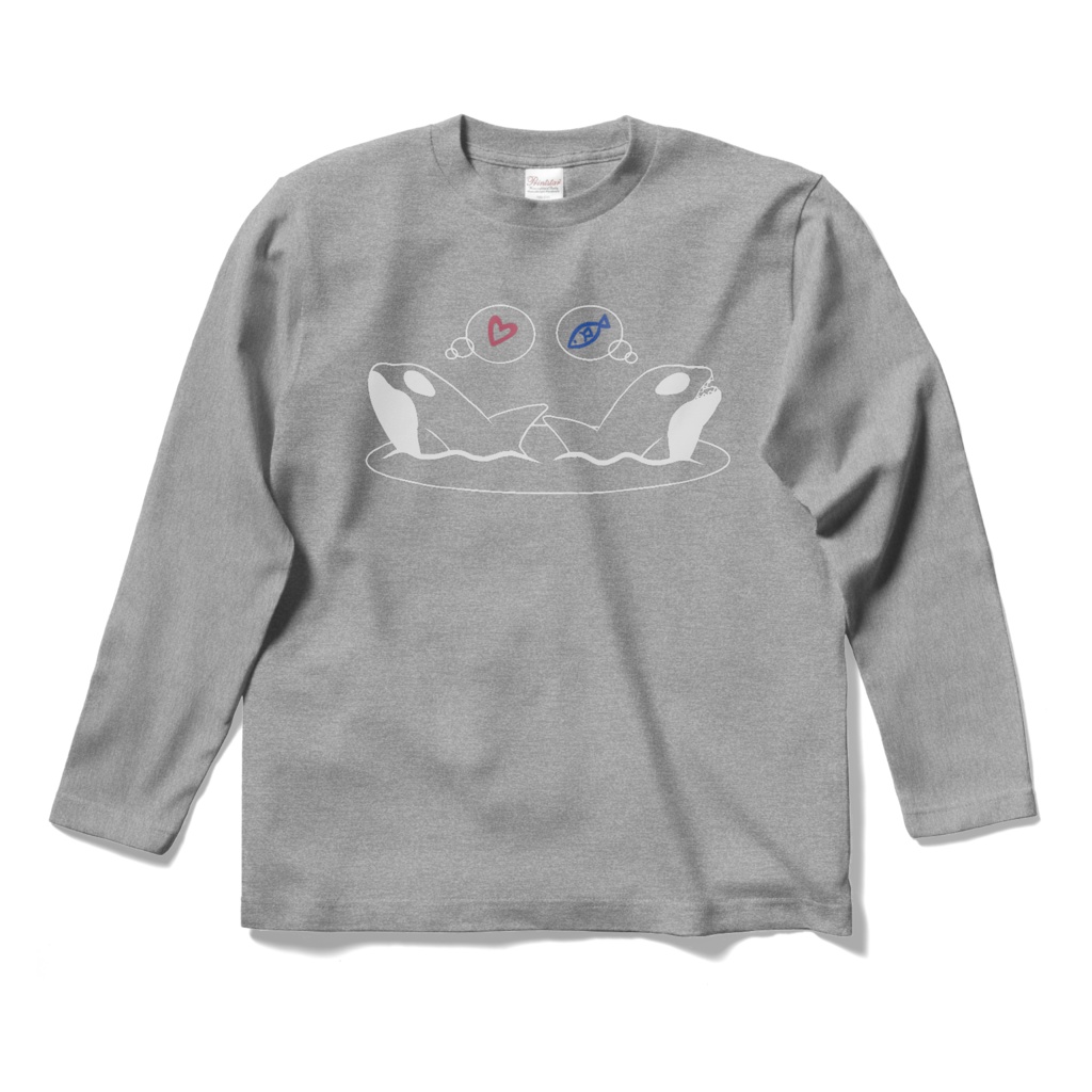 シャチのおねだりロンT