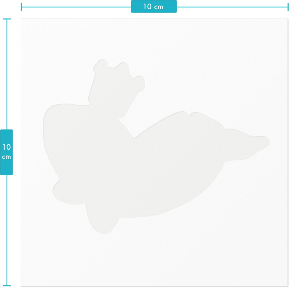 推し色シャチステッカー(全7色)
