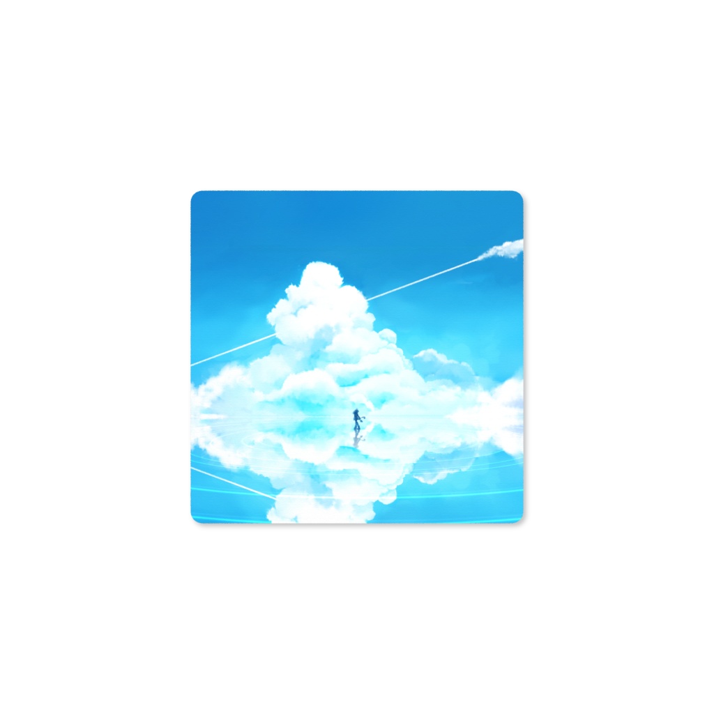 キャラは添えるだけデスクマット