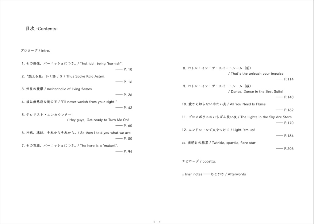 エンドロールで火をつけて【あんしんBOOTHパック発送】