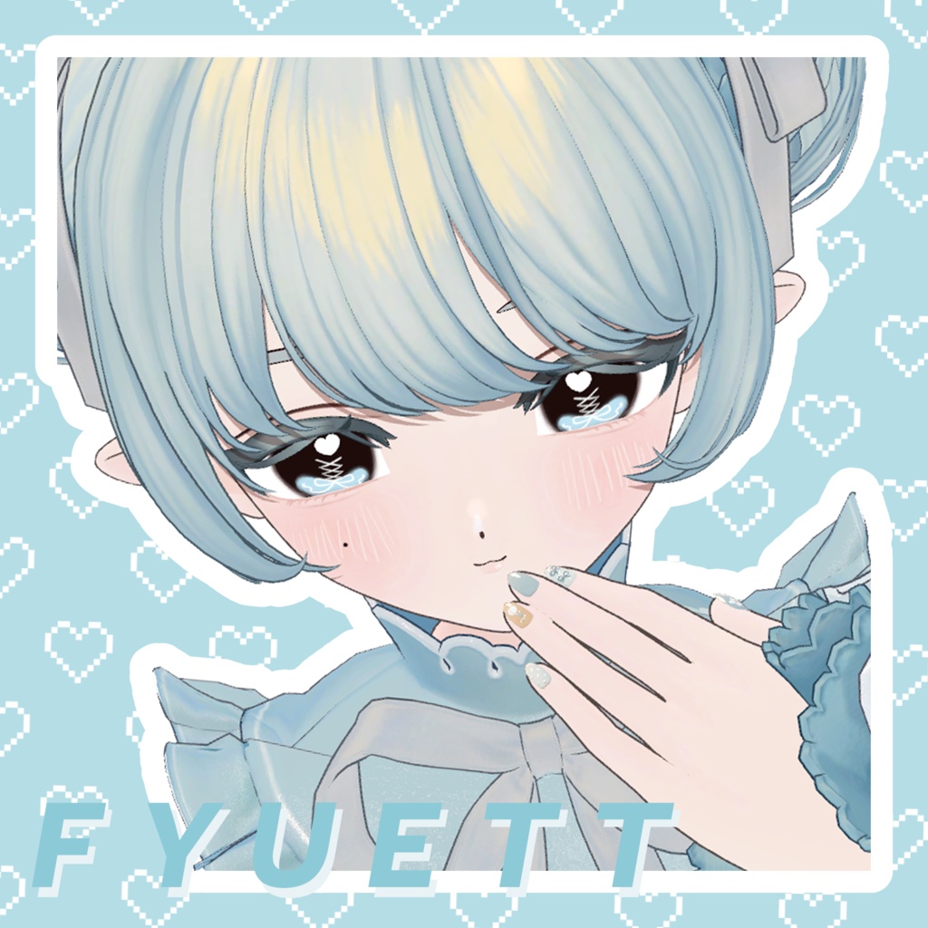 【3 Avatars】 Lace Up Ribbon eye 【20color】