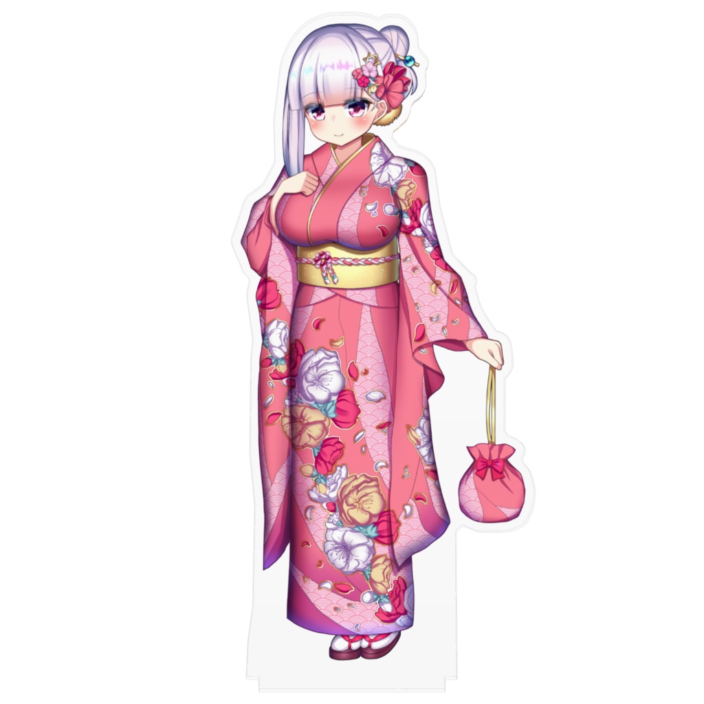 着物みぞれアクリルフィギュア