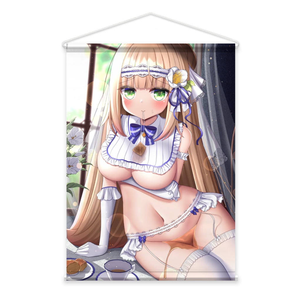 給仕のアールグレイちゃんとティータイムタペストリー