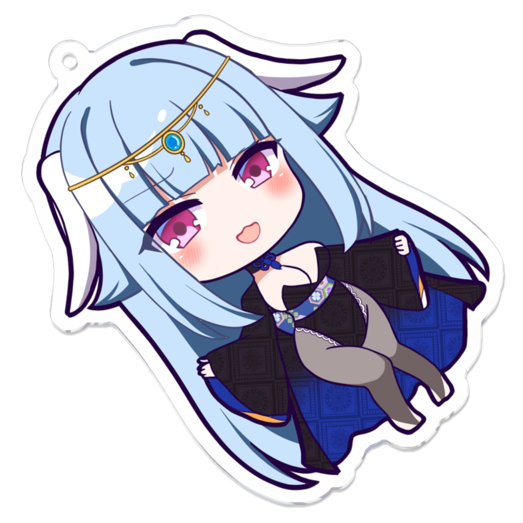 【C101】オリジナルアクリルキーホルダー③（バニーろうな）