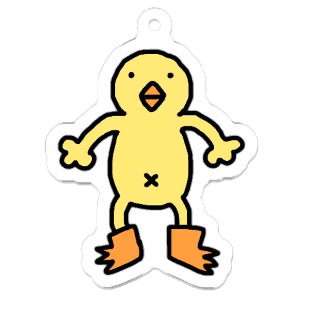 ぴよキーホルダー(シンプル)