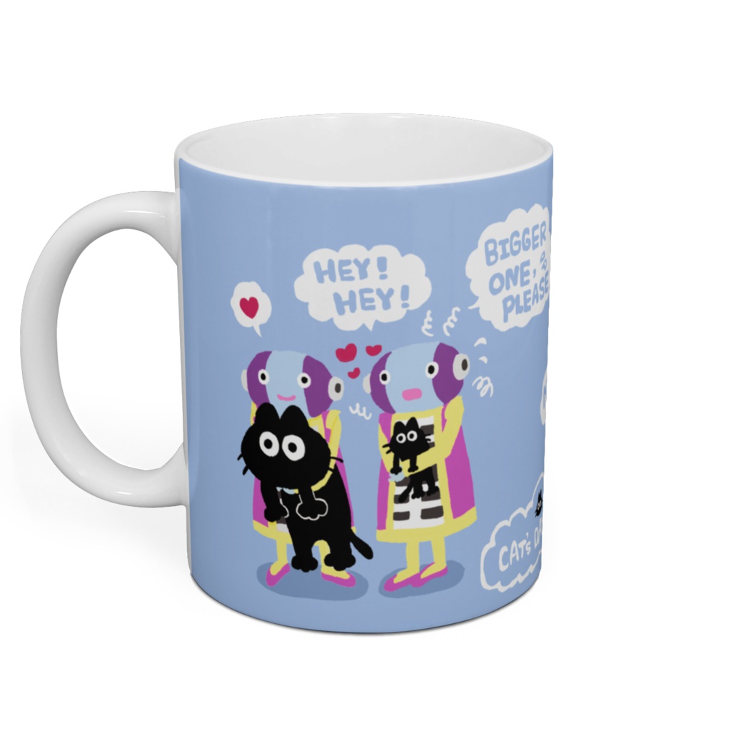 全王さま猫大好きマグカップ