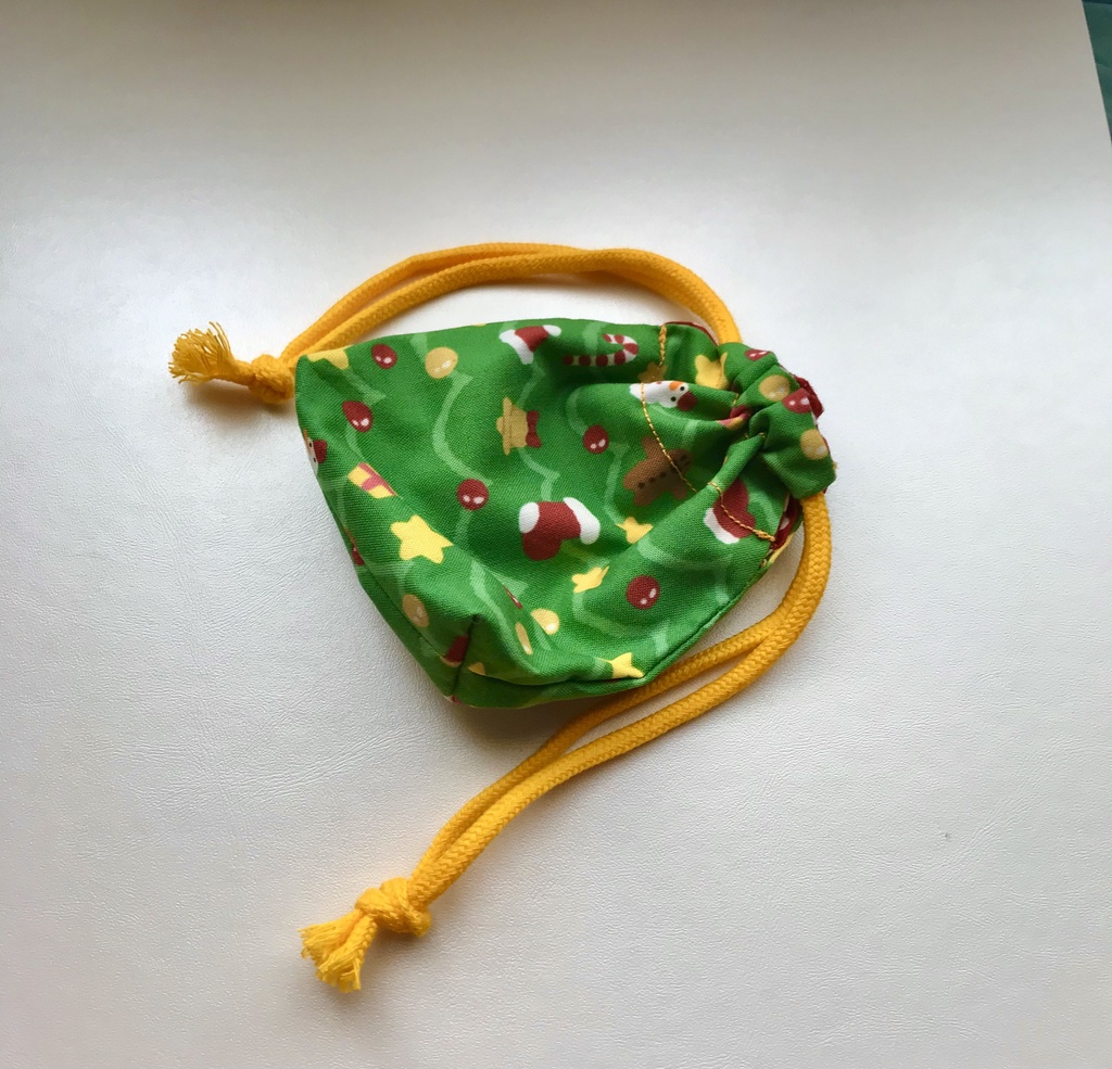 クリスマスツリー巾着