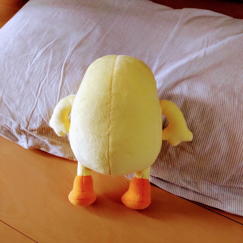 ひよこ人間ぴよのぬいぐるみ※1人購入一体まで