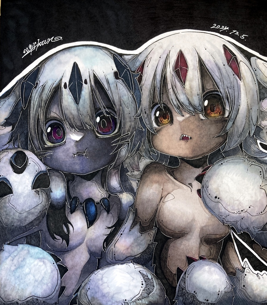 メイドインアビス オオカミファプタ＆ファプタ