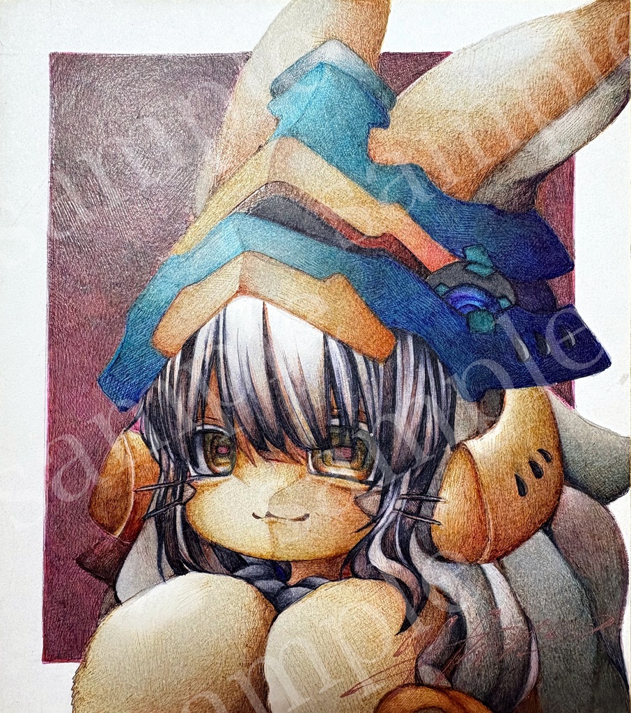 メイドインアビス ナナチ 10色ボールペン 色紙 イラスト