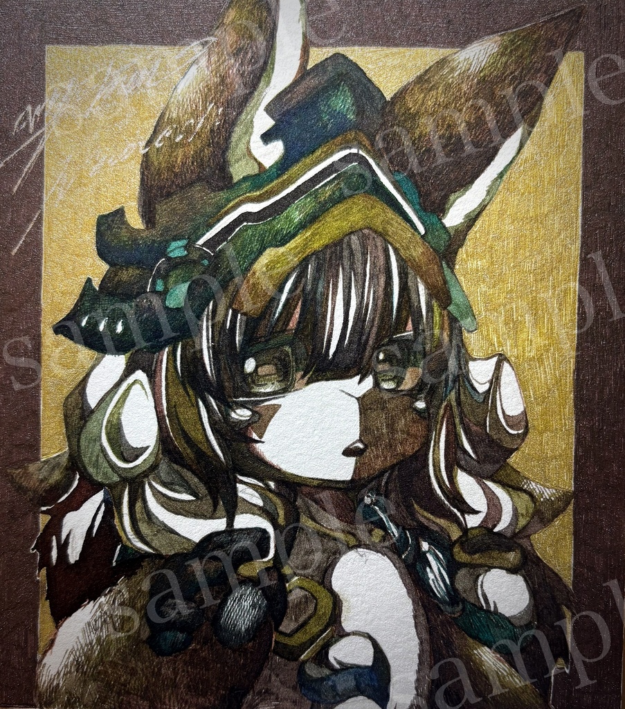 メイドインアビス ナナチ 色紙 イラスト