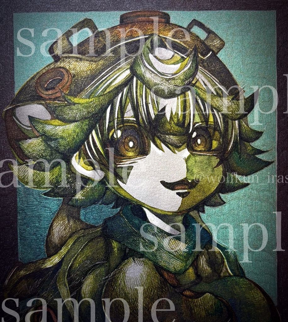 メイドインアビス プルシュカ 色紙 イラスト