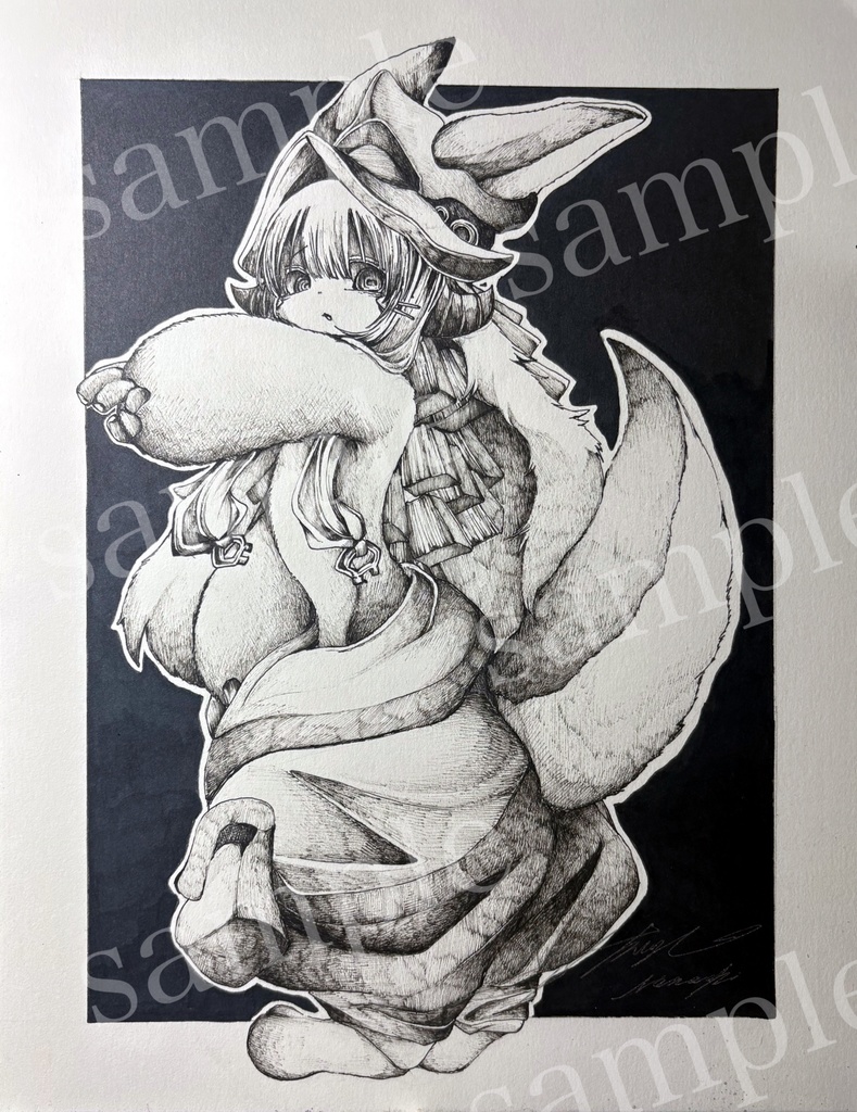 メイドインアビス ナナチ 原画 イラスト