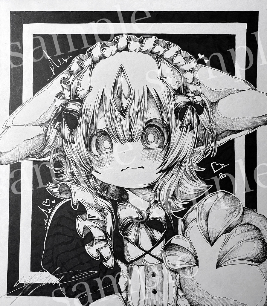 メイドインアビス メイド服 ファプタ 原画 イラスト