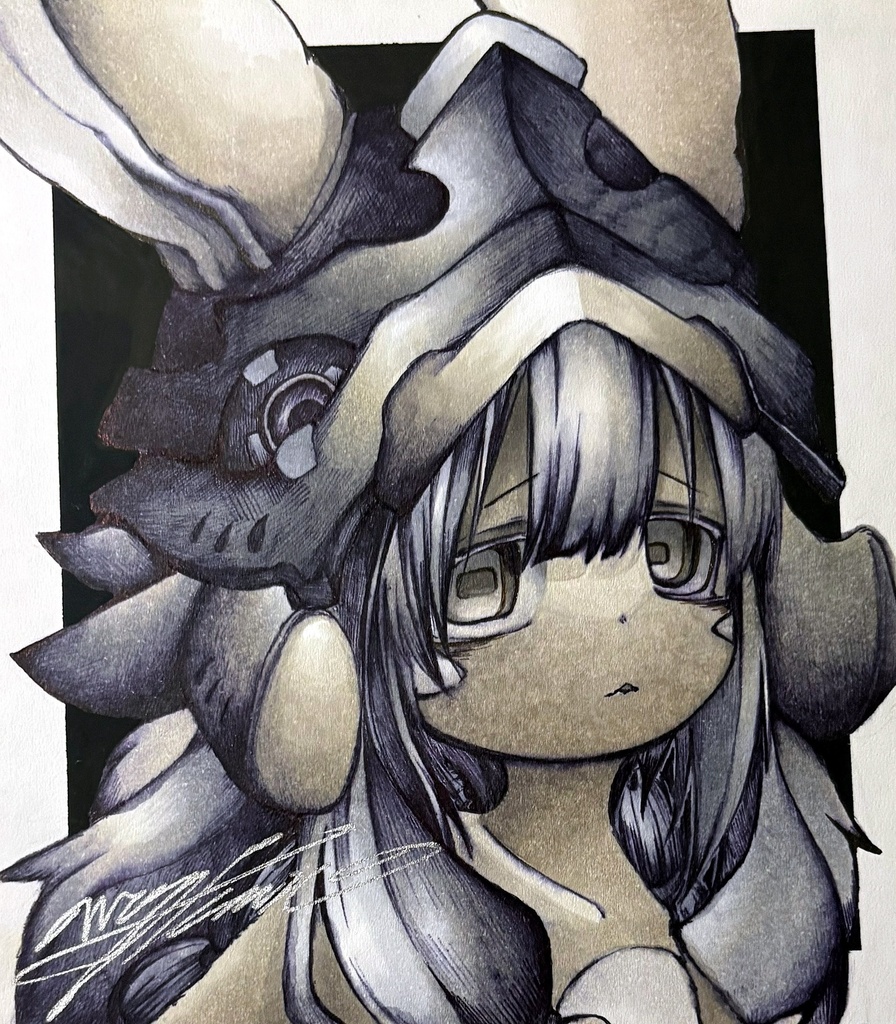 メイドインアビス ナナチ 色紙 イラスト